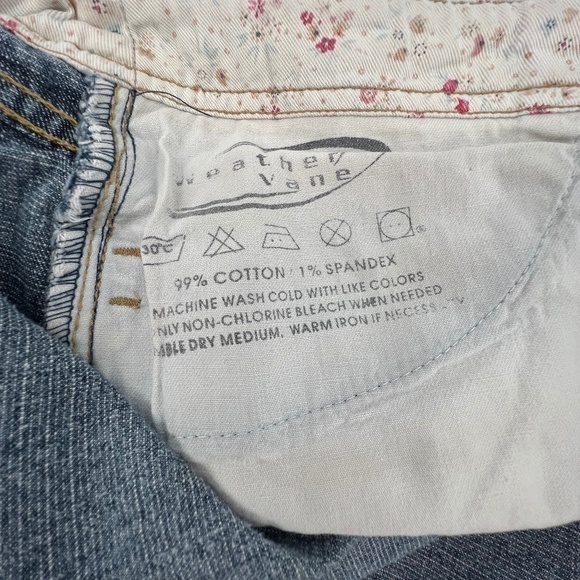 Weather Vane Cut Off Button Fly Jean Shorts Size 32 Women's - Picture 7 of 7